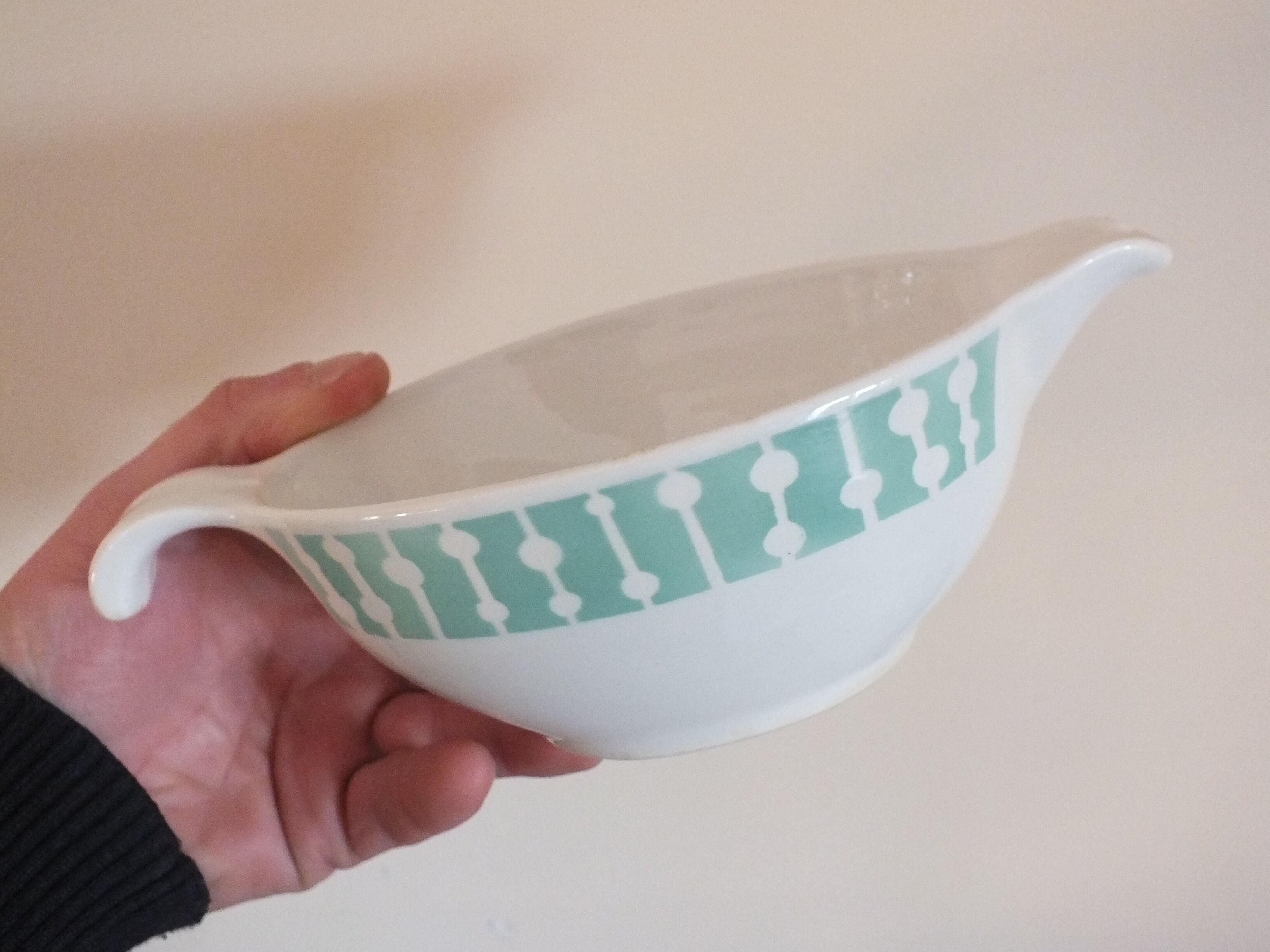 Saucière Vintage 50s Digoin and Sarreguemines service Domrémy