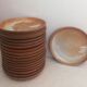 Series 18 dessert plates artisanal sandstone 60s