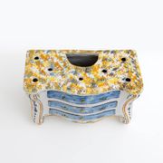 Second Half 18th Century France Shaped Planters "Commode" Nevers Manufactur