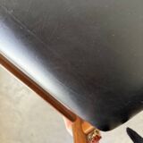 Set of 4 Italian chairs by Gianfranco Frattini.