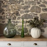 Antique decorative glass carafe