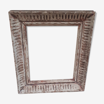 Carved wood frame