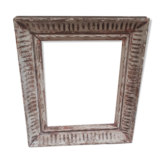Carved wood frame