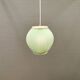 Lampe suspendue plissée danoise, Pearl Shade, produite par Hoyrup Light et conçue par Lars E Schiøler