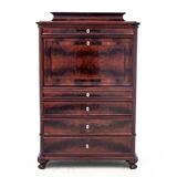 Ancient secretary, Northern Europe, circa 1860.