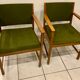 Pair of Scandinavian armchairs in teak 60s