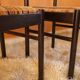 Chaises vintage moderniste années 50 -