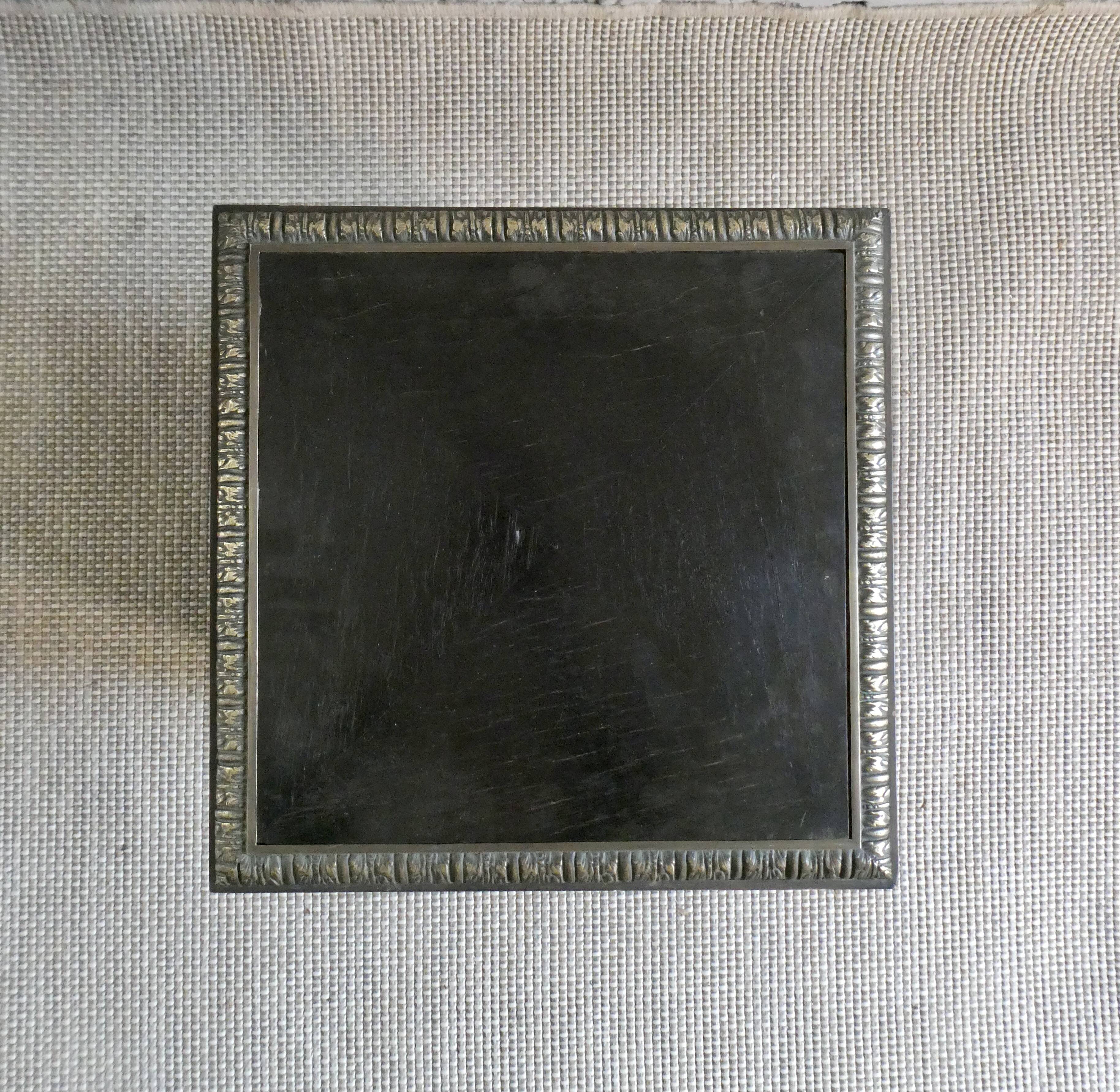 Napoleon III saddle column, blackened wood and bronze, 19th century