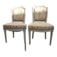 Paire de Chaises L XVI
