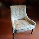 Renovated antique armchair