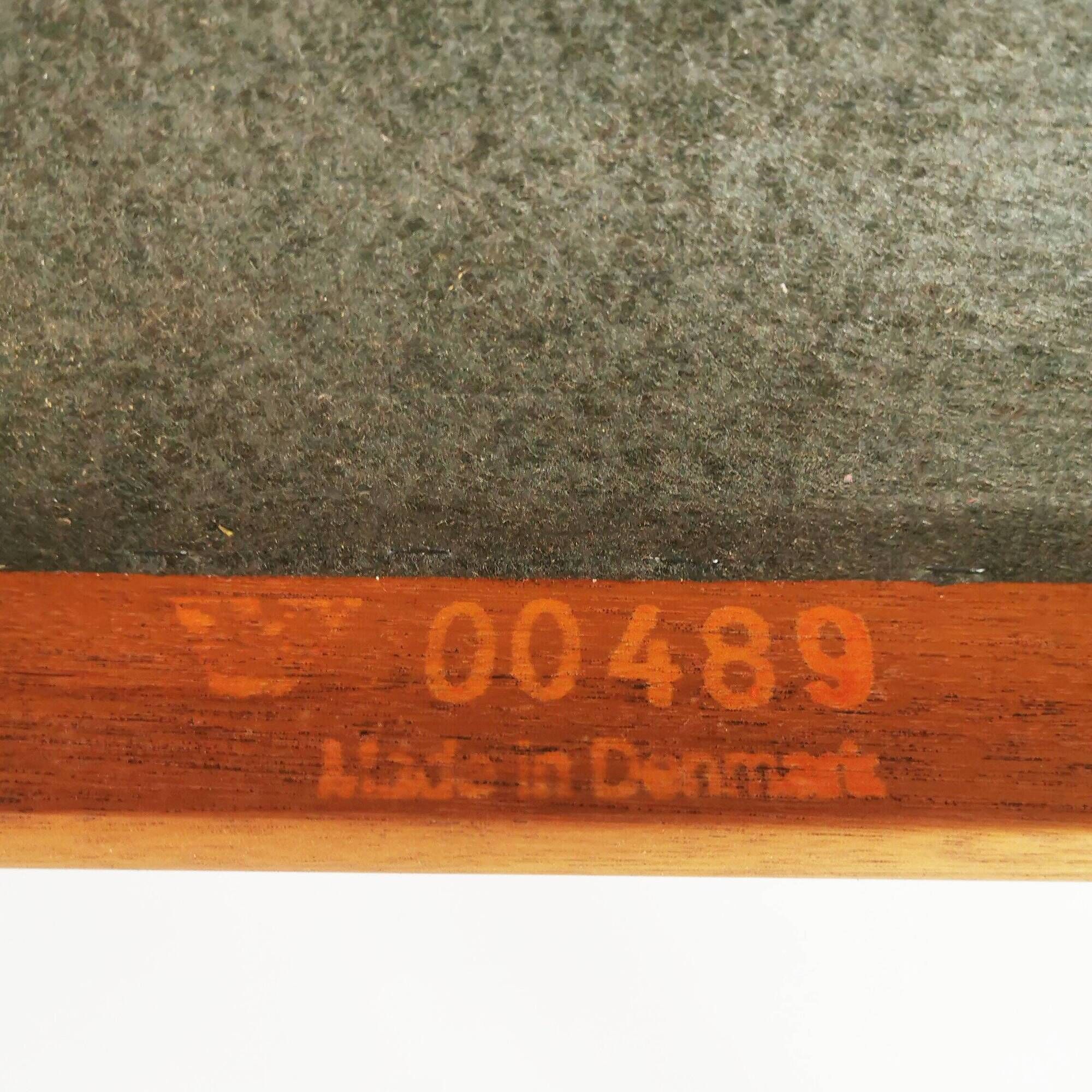 Ensemble de 6 chaises en teck, style Mid-Century, Danemark, années 1970.