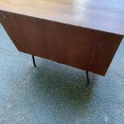 Scandinavian chest of drawers with 3 drawers in oak from the 50s
