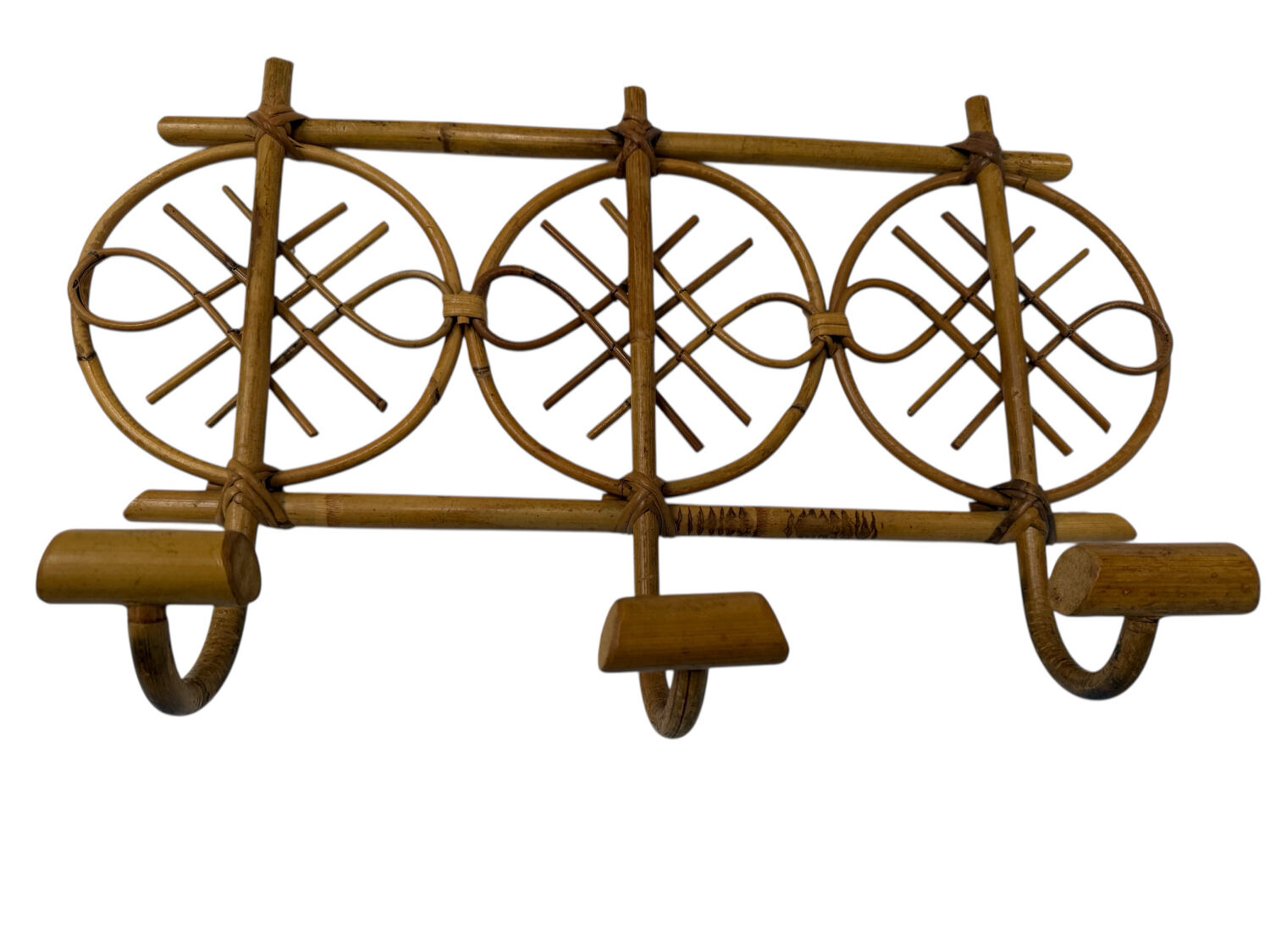 Coat rack in the style of Olaf Von Bohor from the 1960s Italy.