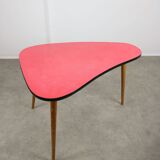 Mid Century Italian Oval Red Table