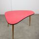 Mid Century Italian Oval Red Table