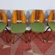 Vintage Dining Chairs 1970s, Set of 4