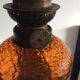 Kerosene lamp United France Paris in copper and glass