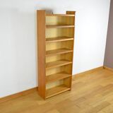 Vintage Light Oak Shelf 1960