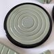 Art Deco celadon and black modular service cutlery rest