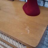 Rattan chest of drawers