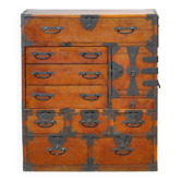 Commode japonaise Tansu, vers 1890