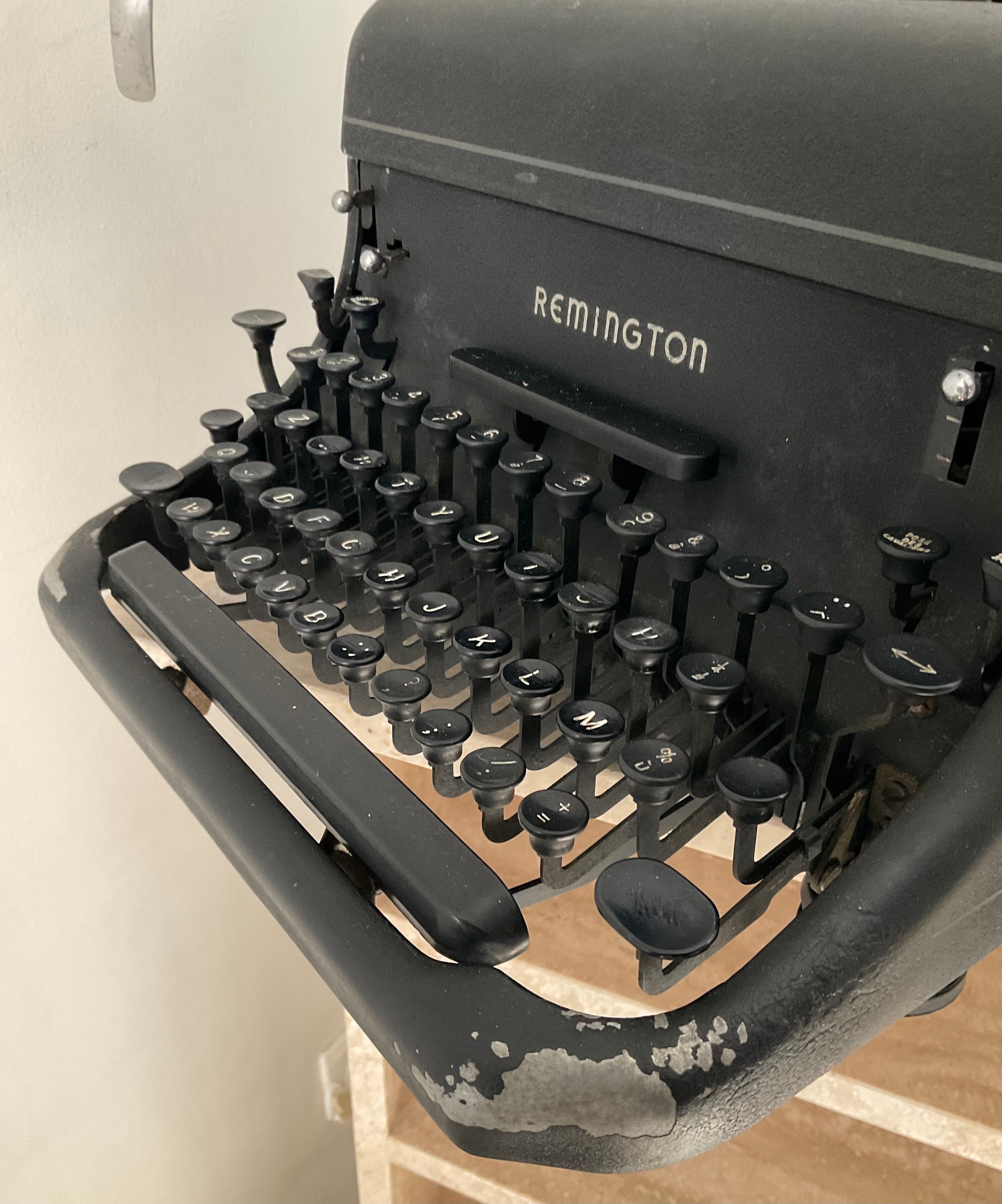 Remington USA typewriter from the 50s