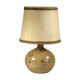 Lampe en grès et tissu  1970