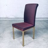Hollywood Regency Style Design Dining Chair, 1970s, Belgium, Set of 6