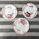Terre de Fer Digoin plates, vintage rose