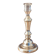 Large mercury glass candlestick from the 19th century.