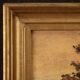 Small romantic landscape French painting from the 1920s