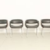 Set of six Oxford chairs by Martin Grierson for Arflex, 1963