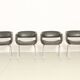 Ensemble de six chaises Oxford de Martin Grierson pour Arflex, 1963