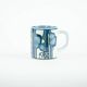 Tasse en céramique, design danois, 1975, designer : Bodil Buch, fabricant : Royal