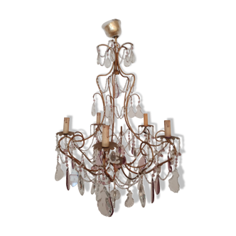 Colour-stamped chandelier