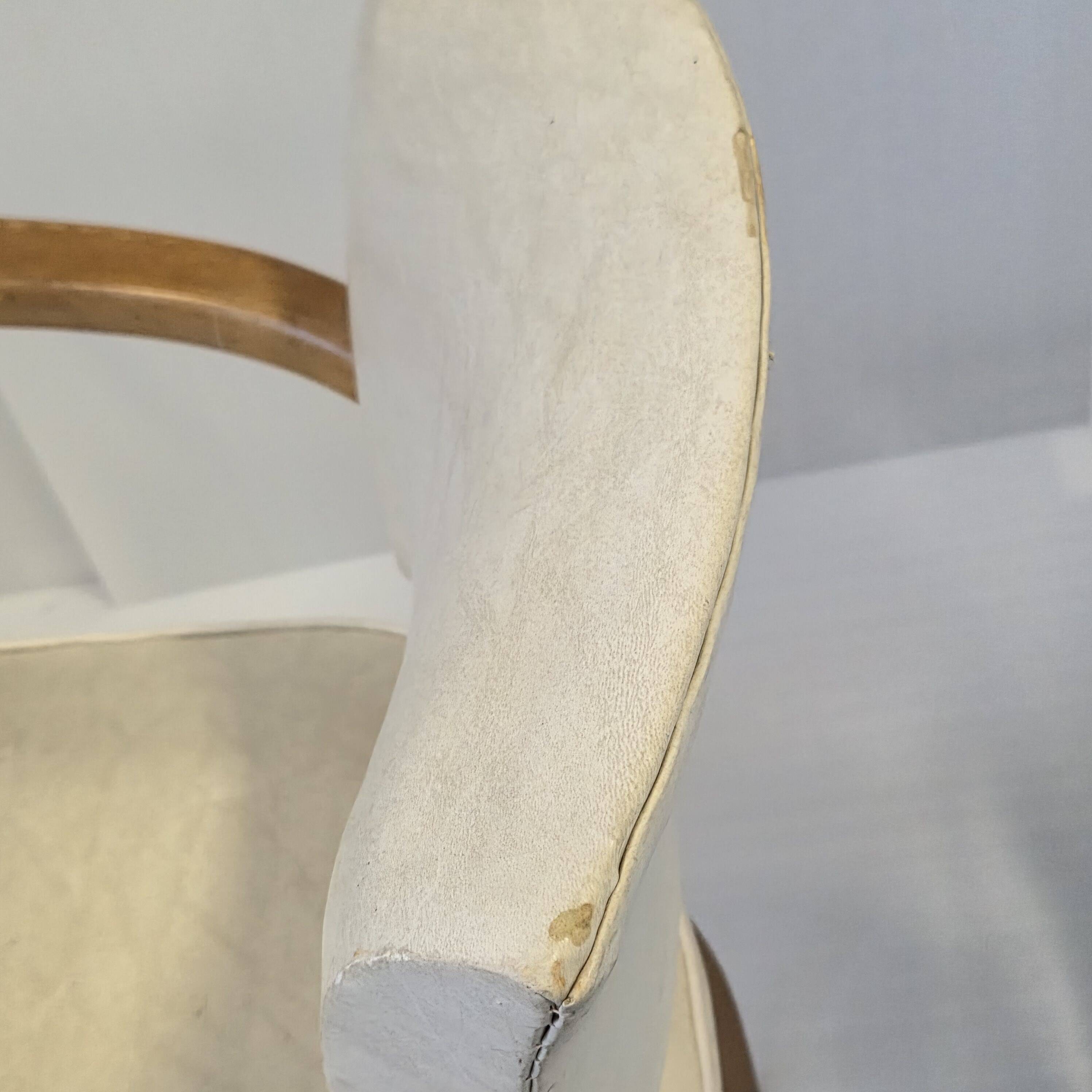 Pair of vintage 1950s bridge chairs