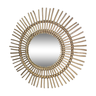 Mirror sun rattan 56cm
