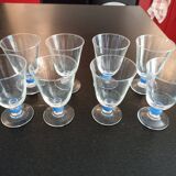 Set of 8 Luminarc wine glasses