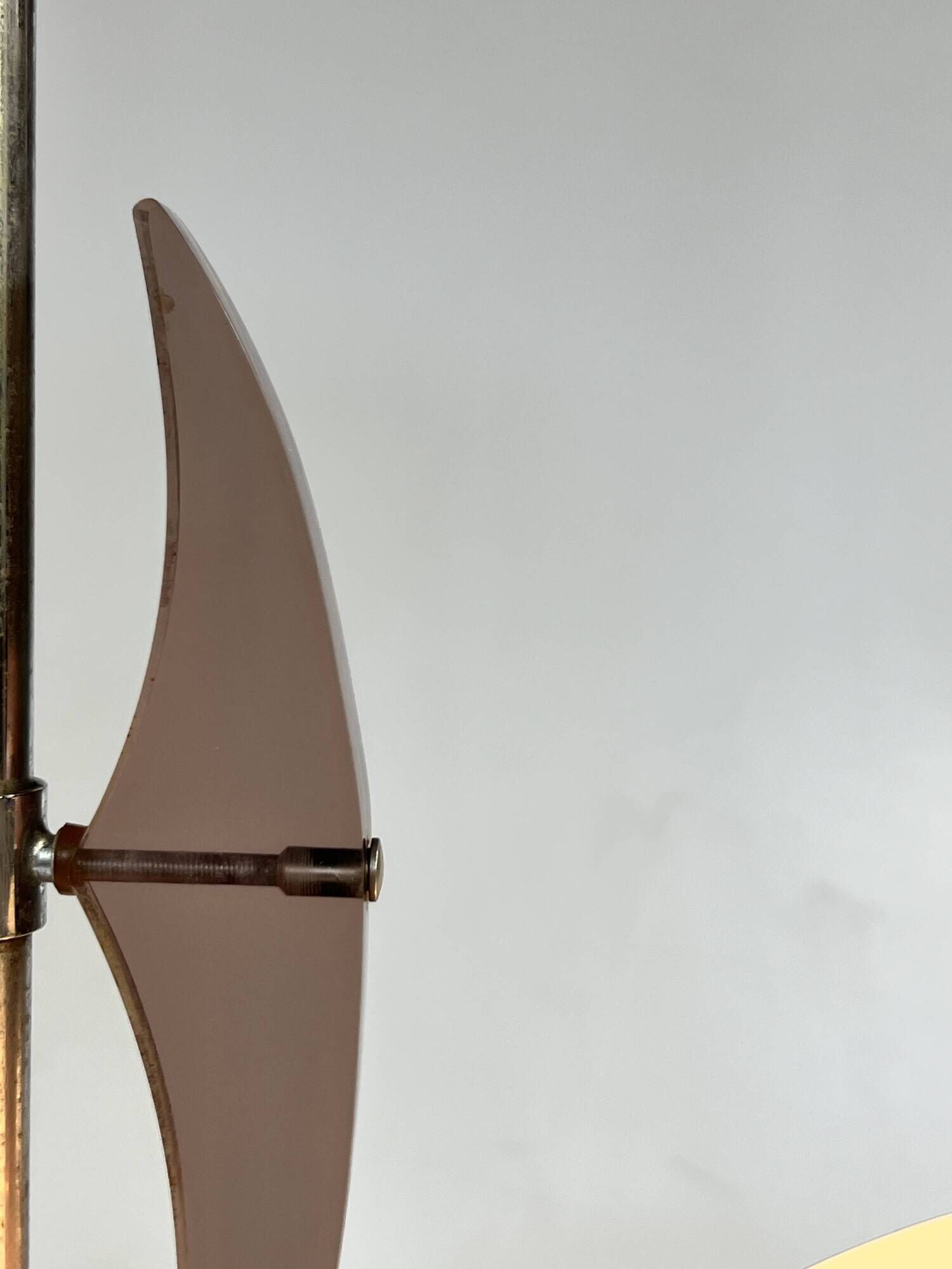 Vintage Maison Charles Pendant Lamp, France 60's
