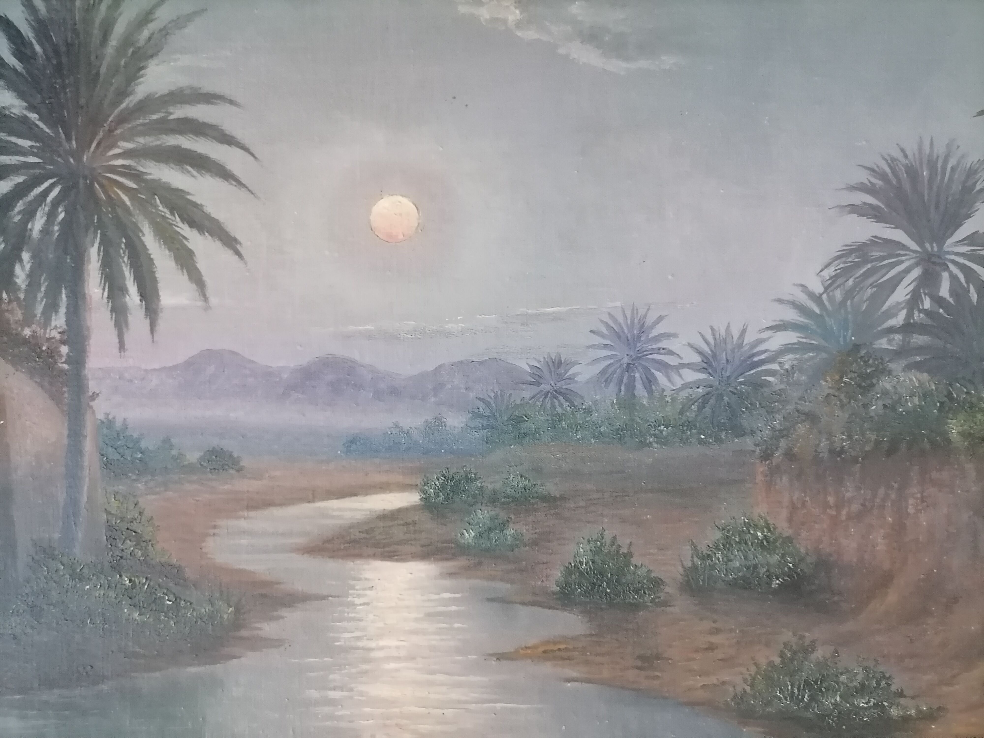 Oil on canvas Signed H. Richevillain