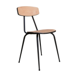 Vintage black metal chair