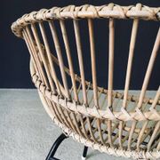 Mid-Century Modern Bamboo Lounge Chair, France, 1950s