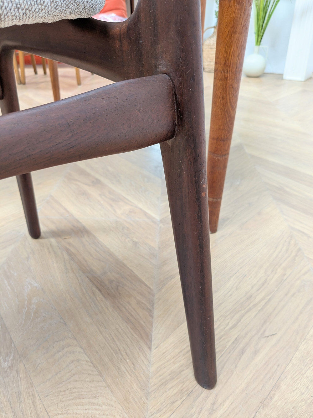 Chaise vintage designée par Schionning & Elgaard