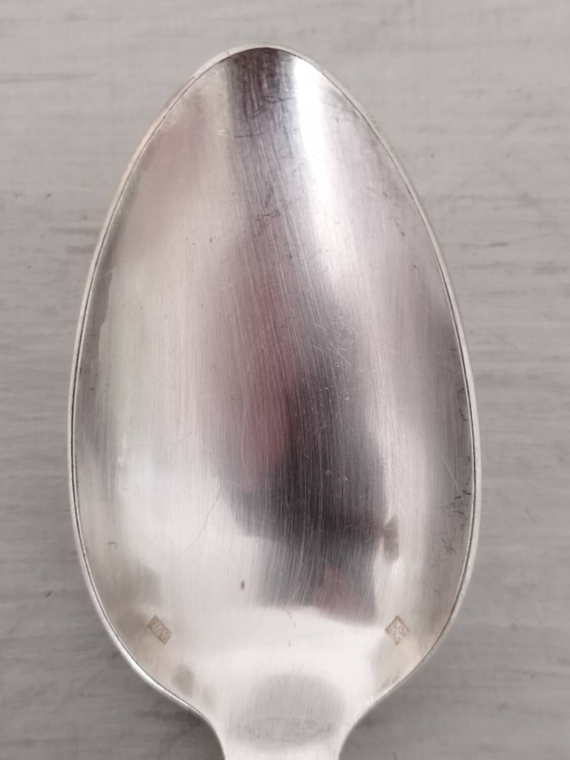 Silver metal cutlery spoons forks small spoons