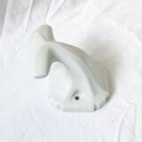 Patère en porcelaine art déco