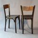 2 chairs BAUMANN 1970 black - Rare model, beautiful state