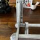 Wall-mounted coat rack aluminium — Industrial railway style — Vintage