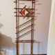 Vintage bamboo wardrobe