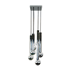 60s 70s lamp cascade lamp by Motoko Ishii for Staff Chrom 6-flame