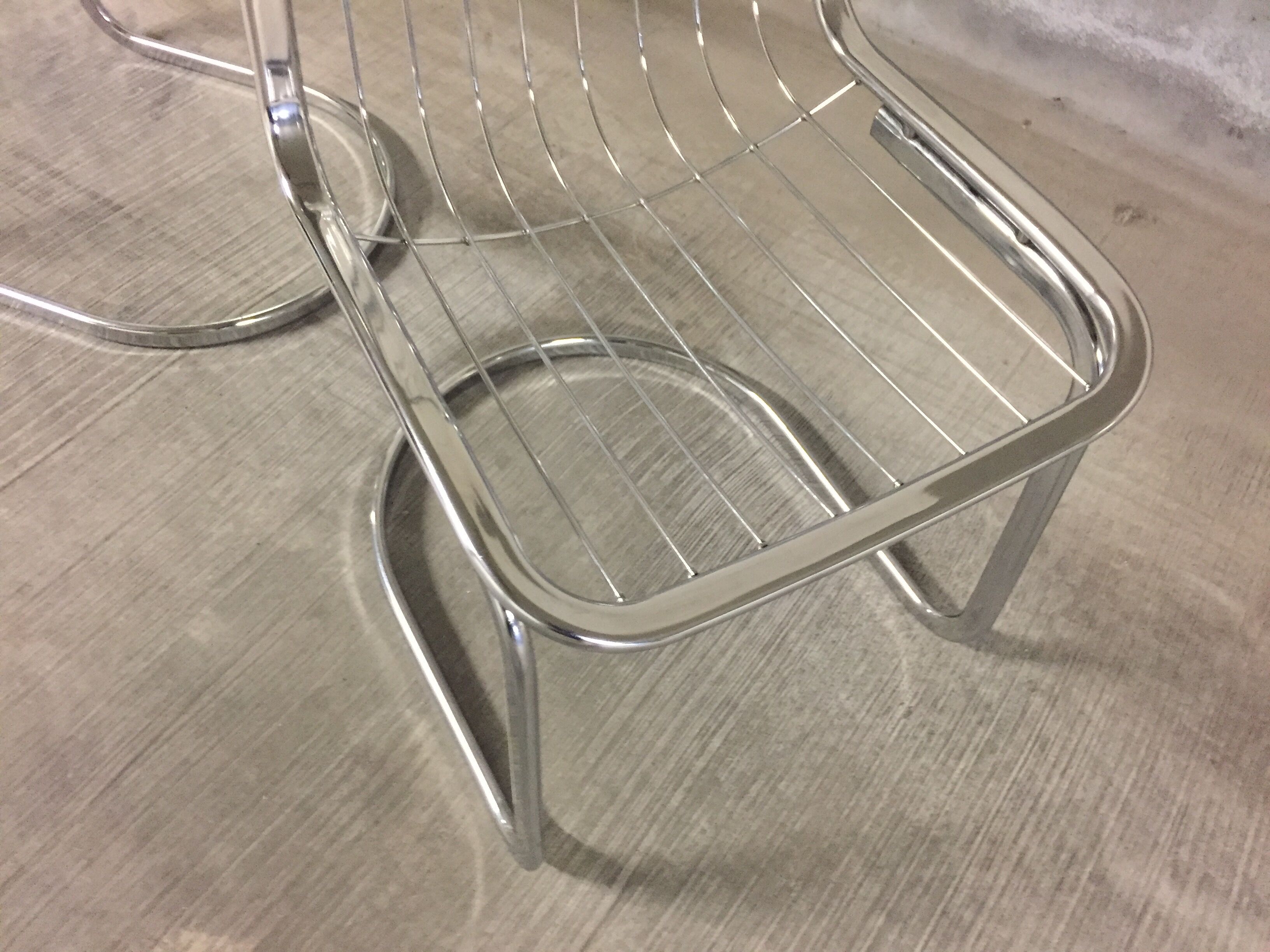 Paire de chaises vintage de Gastone Rinaldi 1970